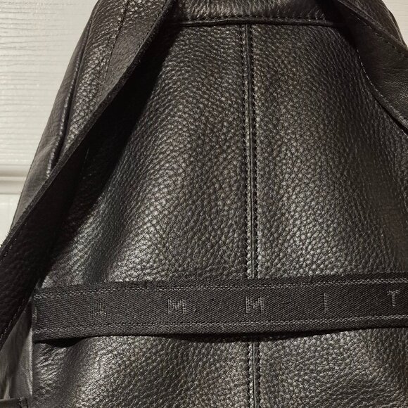 HAMMITT LOS ANGELES LEATHER BACK PACK - "Hunter Med" Model - Picture 7 of 11